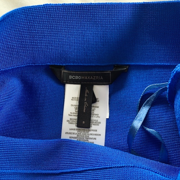 BCBG Maxazria Deep Blue Skirt - Picture 3 of 3